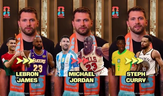 完美对战平台-东契奇对标足坛和NBA巨星：C罗是詹姆斯，梅西乔丹